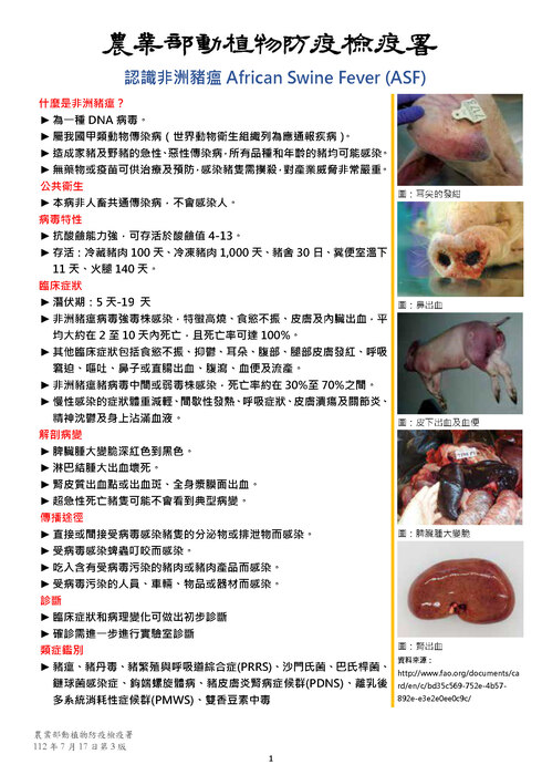 🐷🐷🐷非洲豬瘟防疫宣導🐷🐷🐷圖片